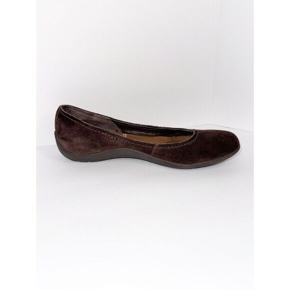 Merrell Avesso Suede Espresso Brown Slip On Comfort Ballet Flats Women's Sz 6.5 - Picture 7 of 11